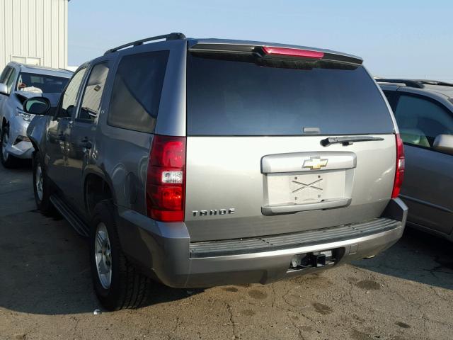 1GNFK13007R153500 - 2007 CHEVROLET TAHOE K150 CHARCOAL photo 3