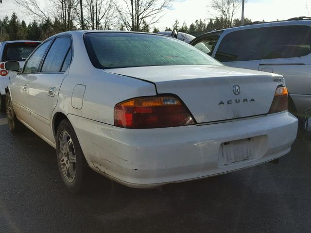 19UUA5655XA033922 - 1999 ACURA 3.2TL WHITE photo 3