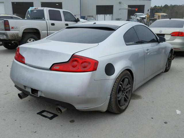 JNKCV54E47M903545 - 2007 INFINITI G35 SILVER photo 4