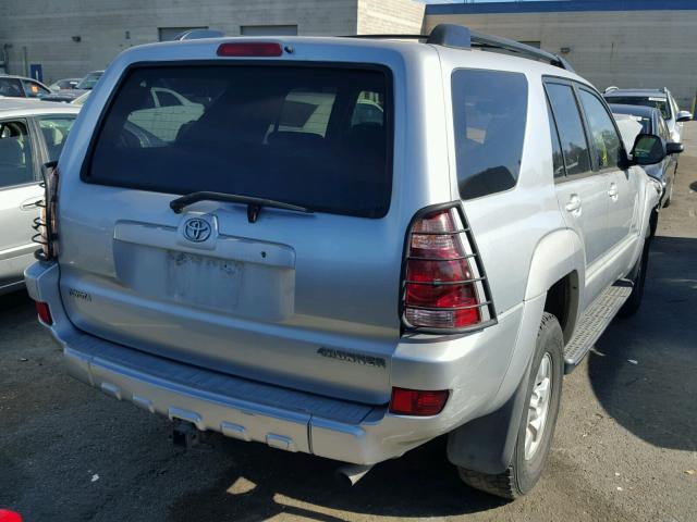 JTEZU14R850050285 - 2005 TOYOTA 4RUNNER SR SILVER photo 4