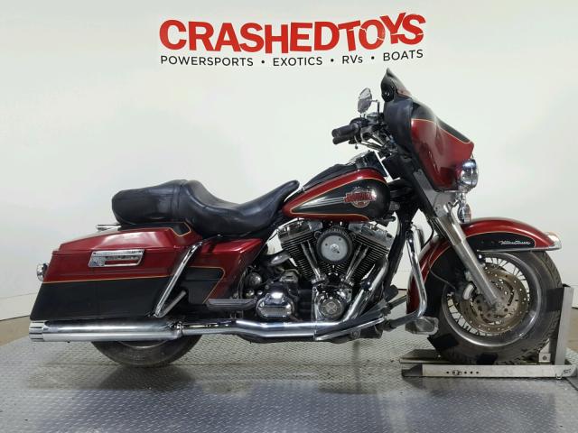 1HD1FC4117Y660291 - 2007 HARLEY-DAVIDSON FLHTCUI BURGUNDY photo 1