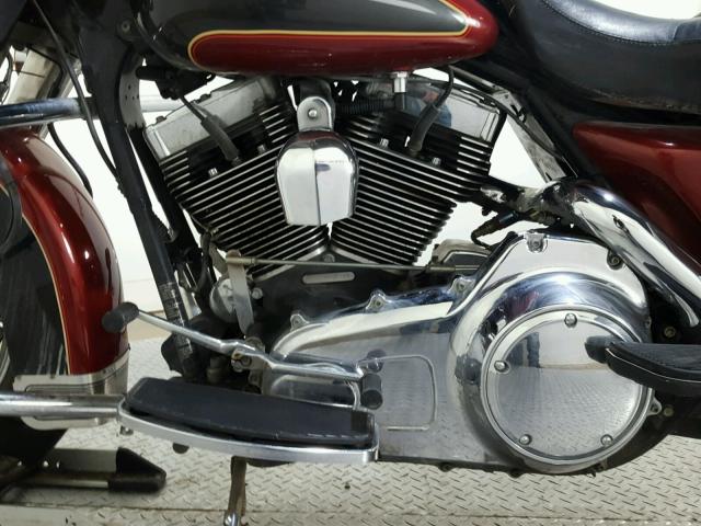 1HD1FC4117Y660291 - 2007 HARLEY-DAVIDSON FLHTCUI Бордовый фото 11