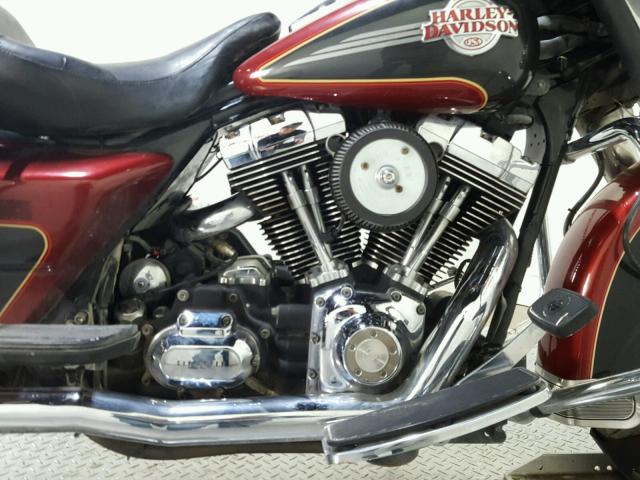 1HD1FC4117Y660291 - 2007 HARLEY-DAVIDSON FLHTCUI Бордовый фото 12