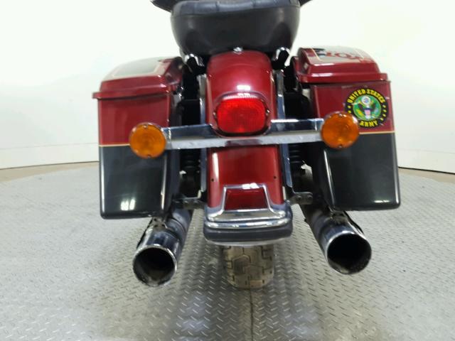 1HD1FC4117Y660291 - 2007 HARLEY-DAVIDSON FLHTCUI Бордовый фото 17