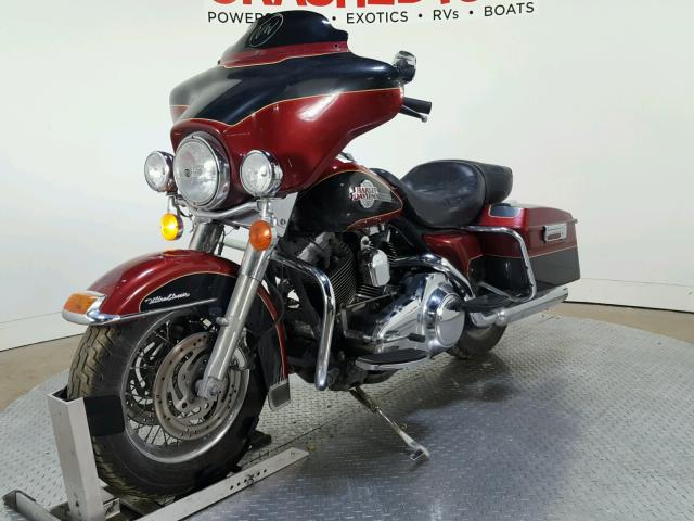 1HD1FC4117Y660291 - 2007 HARLEY-DAVIDSON FLHTCUI BURGUNDY photo 4