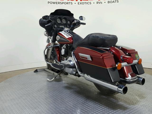 1HD1FC4117Y660291 - 2007 HARLEY-DAVIDSON FLHTCUI Бордовый фото 6