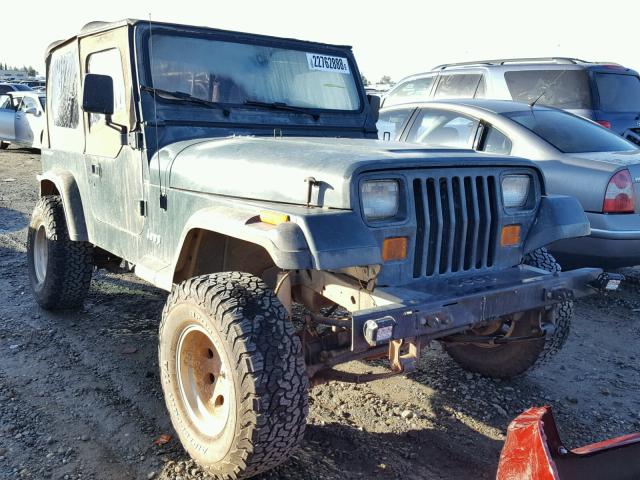 1J4FY29SXRP448263 - 1994 JEEP WRANGLER / GREEN photo 1