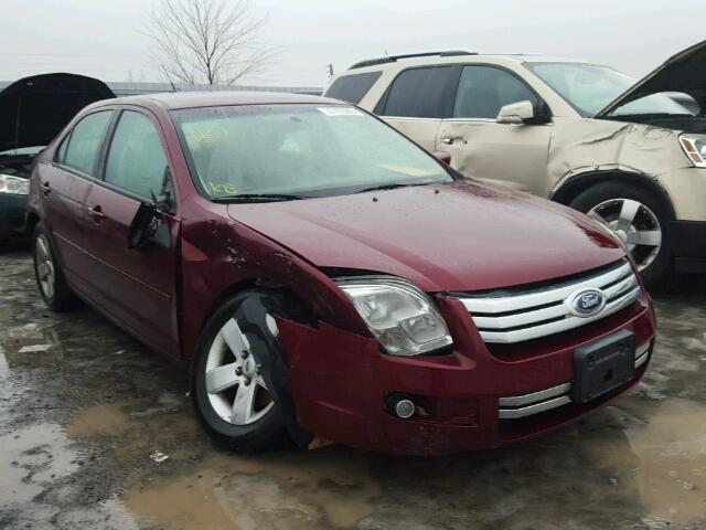 3FAHP07147R182783 - 2007 FORD FUSION SE RED photo 1