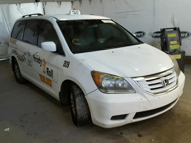 5FNRL38418B054329 - 2008 HONDA ODYSSEY EX WHITE photo 1