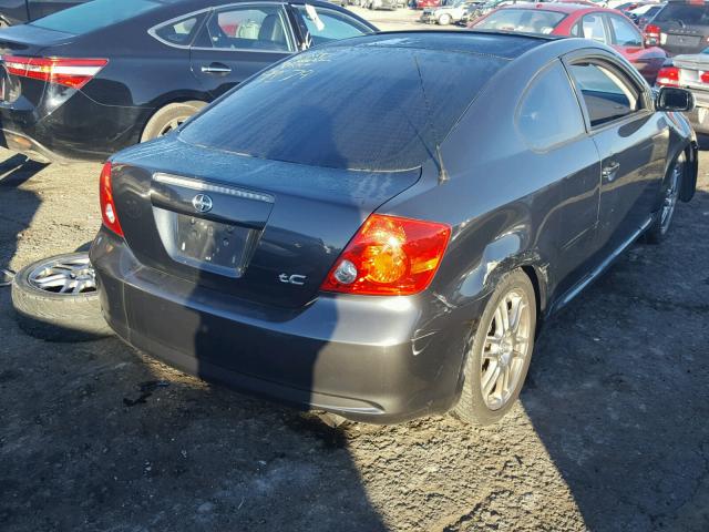 JTKDE177860080371 - 2006 TOYOTA SCION TC GRAY photo 4