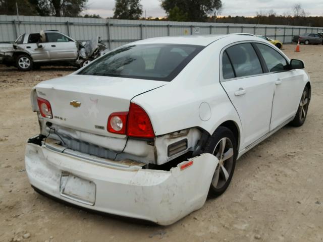 1G1ZC5EU8BF374047 - 2011 CHEVROLET MALIBU 1LT WHITE photo 4