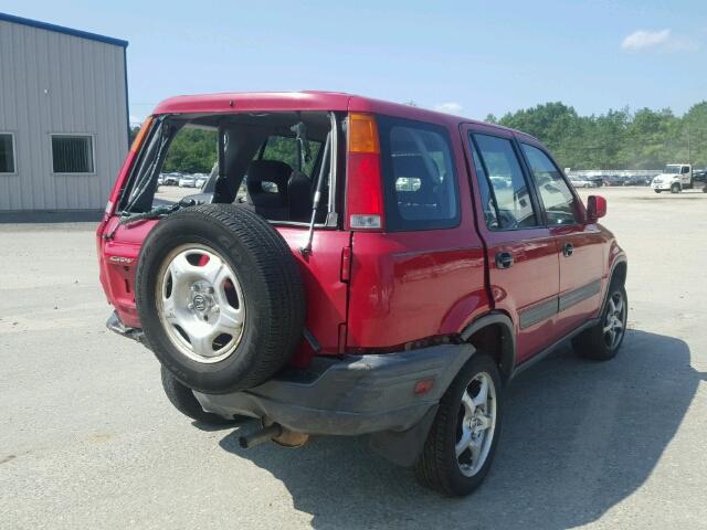 JHLRD1866XC041951 - 1999 HONDA CR-V EX RED photo 4