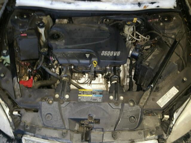 2G1WT58K069285245 - 2006 CHEVROLET IMPALA LT BLACK photo 7