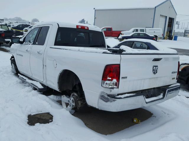 1C6RD7GP0CS292501 - 2012 DODGE RAM 1500 S WHITE photo 3