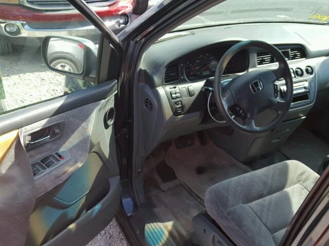 5FNRL18693B134122 - 2003 HONDA ODYSSEY EX BLUE photo 9