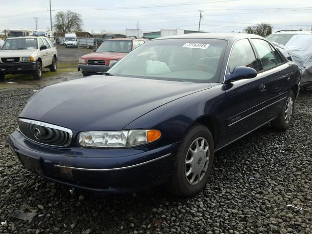 2G4WS52J511265263 - 2001 BUICK CENTURY CU BLUE photo 2