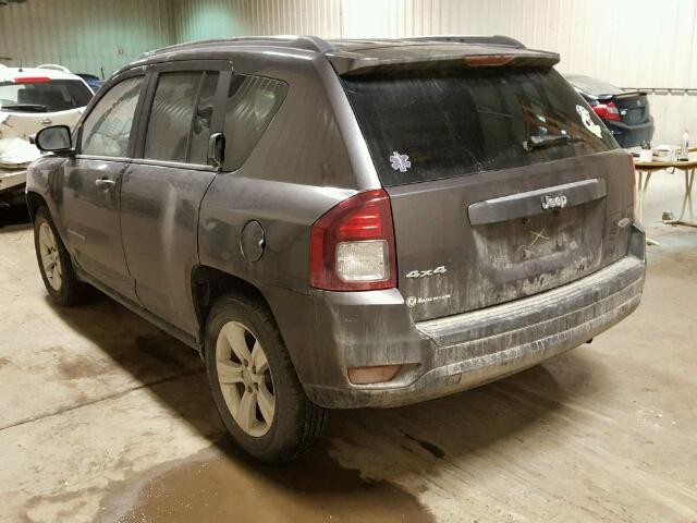 1C4NJDAB4FD109086 - 2015 JEEP COMPASS SP GRAY photo 3