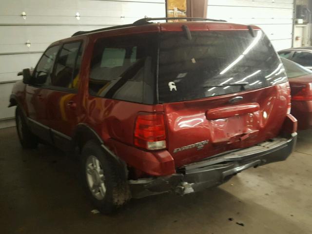 1FMFU16L74LB74945 - 2004 FORD EXPEDITION RED photo 3