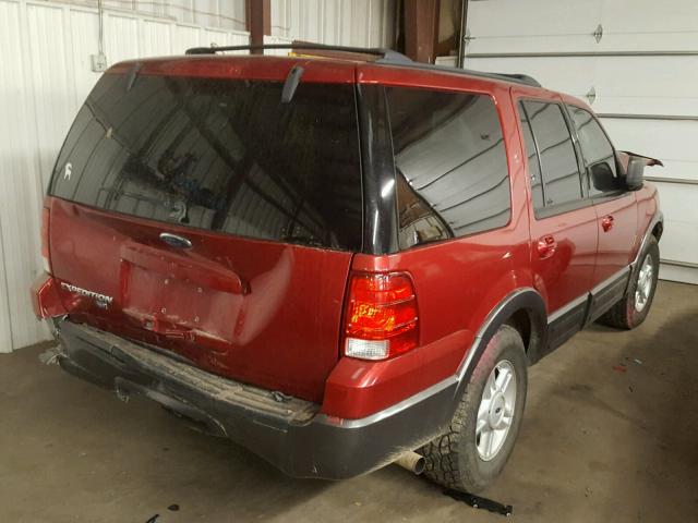 1FMFU16L74LB74945 - 2004 FORD EXPEDITION RED photo 4