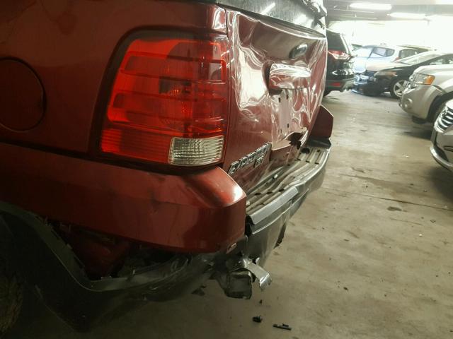 1FMFU16L74LB74945 - 2004 FORD EXPEDITION RED photo 9