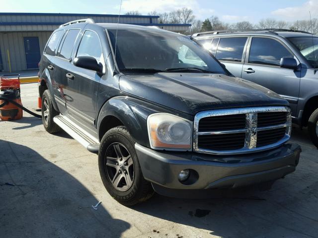 1D4HD48N06F153713 - 2006 DODGE DURANGO SL BLACK photo 1