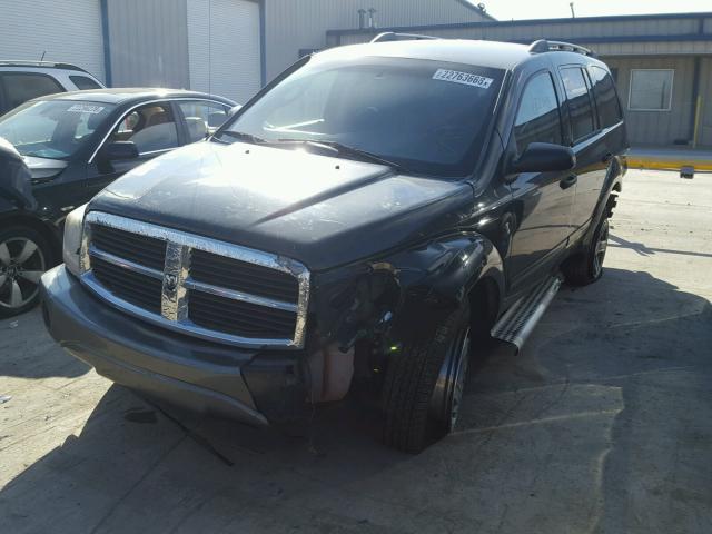 1D4HD48N06F153713 - 2006 DODGE DURANGO SL BLACK photo 2