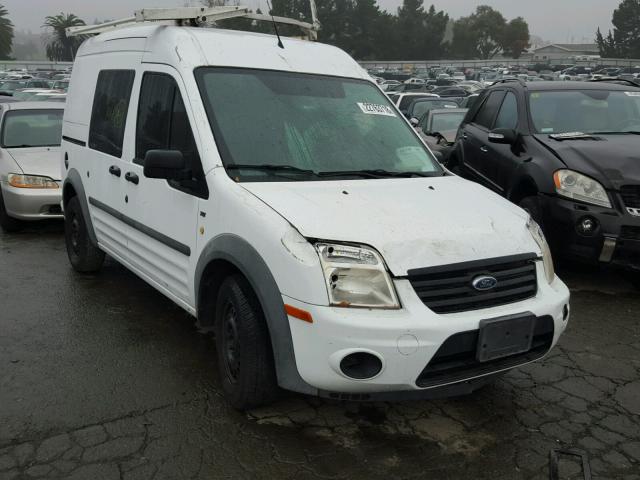 NM0LS6BN2AT041584 - 2010 FORD TRANSIT CO WHITE photo 1