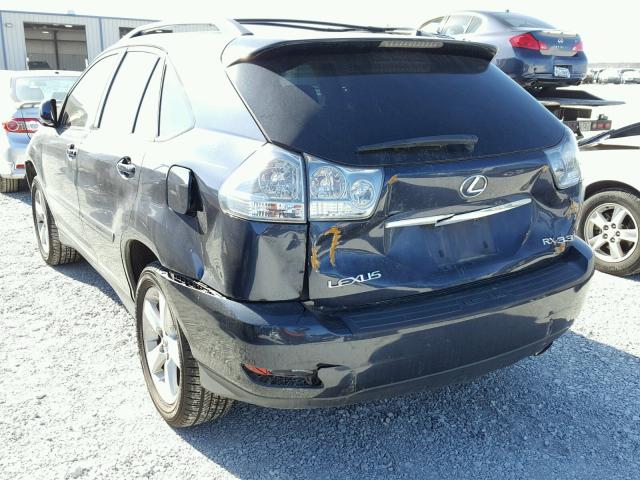 2T2GA31U15C042541 - 2005 LEXUS RX 330 BLUE photo 3