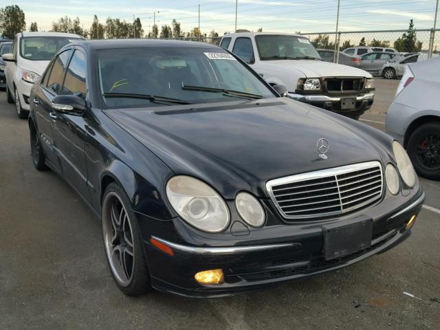 WDBUF56J66A949518 - 2006 MERCEDES-BENZ E 350 BLACK photo 1