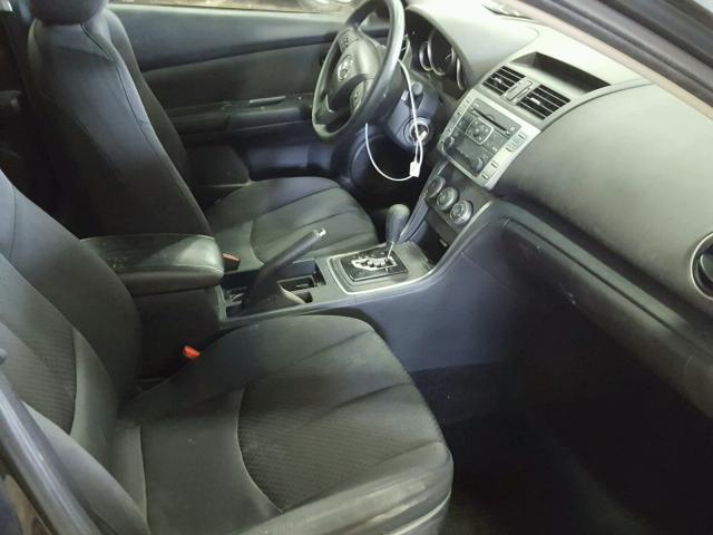 1YVHZ8BH3C5M33274 - 2012 MAZDA 6 I GRAY photo 5