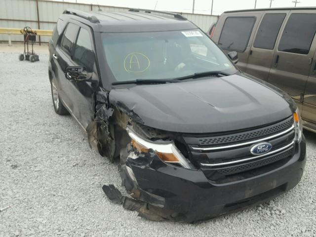 1FMHK7F87CGA72548 - 2012 FORD EXPLORER L BLACK photo 1