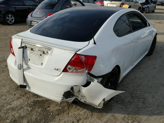 JTKDE177670178929 - 2007 TOYOTA SCION TC 白色 照片 4