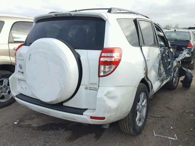 JTMBF4DV9CD043866 - 2012 TOYOTA RAV4 WHITE photo 4