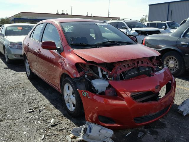 JTDBT923284030570 - 2008 TOYOTA YARIS RED photo 1