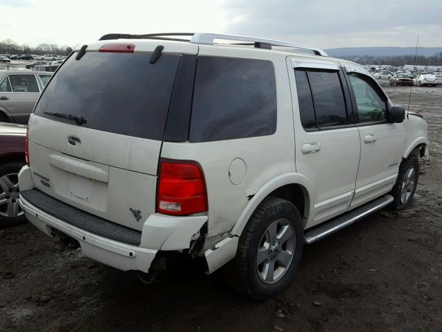 1FMZU75KX4ZB43176 - 2004 FORD EXPLORER L WHITE photo 4