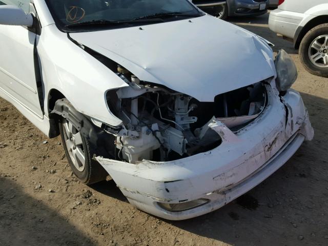 1NXBR32E26Z708238 - 2006 TOYOTA COROLLA CE WHITE photo 9