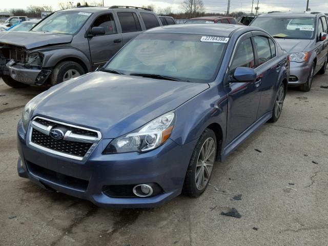 4S3BMCG63D3039744 - 2013 SUBARU LEGACY 2.5 BLUE photo 2