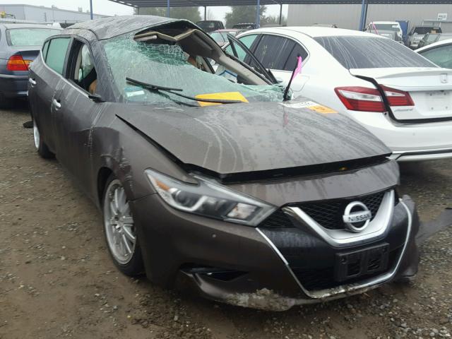 1N4AA6AP1GC377340 - 2016 NISSAN MAXIMA 3.5 BROWN photo 1