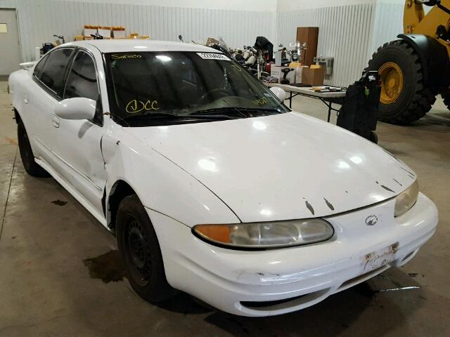 1G3NL52E31C114027 - 2001 OLDSMOBILE ALERO GL WHITE photo 1