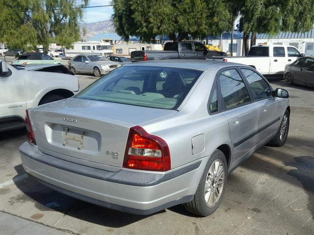 YV1TS92D421244348 - 2002 VOLVO S80 WHITE photo 4