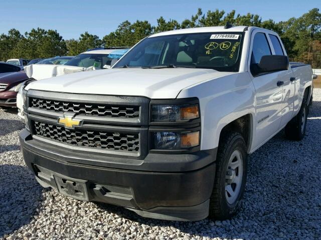 1GCRCPEC7FZ207838 - 2015 CHEVROLET SILVERADO WHITE photo 2