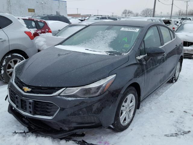 1G1BE5SM3G7314954 - 2016 CHEVROLET CRUZE LT BLACK photo 2