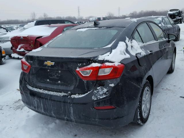 1G1BE5SM3G7314954 - 2016 CHEVROLET CRUZE LT BLACK photo 4