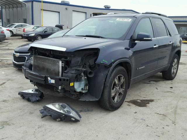 1GKEV23768J307565 - 2008 GMC ACADIA SLT BLUE photo 2