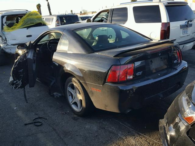 1FAFP42X4YF311596 - 2000 FORD MUSTANG GT BLACK photo 3