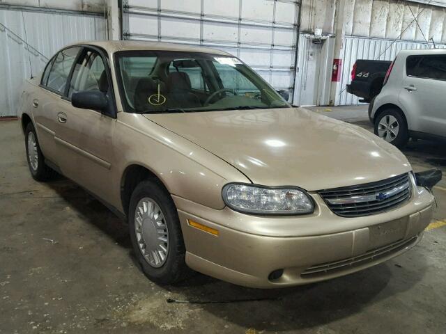 1G1ND52J316236937 - 2001 CHEVROLET MALIBU TAN photo 1