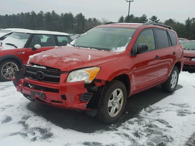 JTMJF4DV0A5035951 - 2010 TOYOTA RAV4 RED photo 2