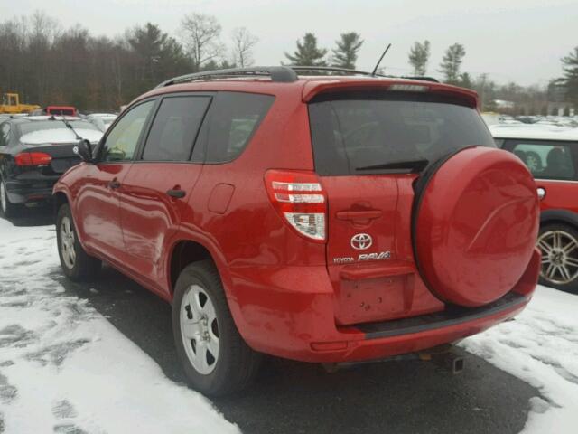 JTMJF4DV0A5035951 - 2010 TOYOTA RAV4 RED photo 3