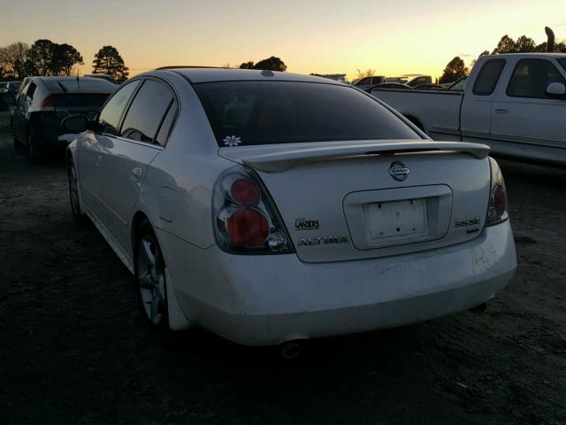 1N4BL11E76C234049 - 2006 NISSAN ALTIMA SE WHITE photo 3