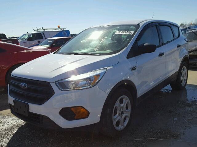 1FMCU0F75HUC25049 - 2017 FORD ESCAPE S WHITE photo 2